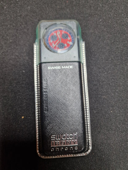 ⌚ Swatch Irony Chrono YCS405D "Secret Agent" – 1996