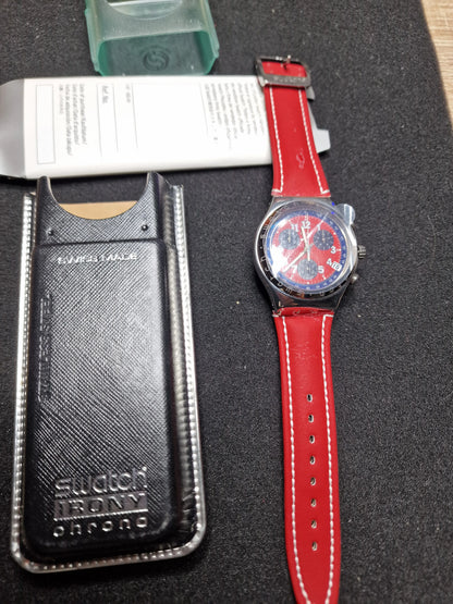 ⌚ Swatch Irony Chrono YCS405D "Secret Agent" – 1996