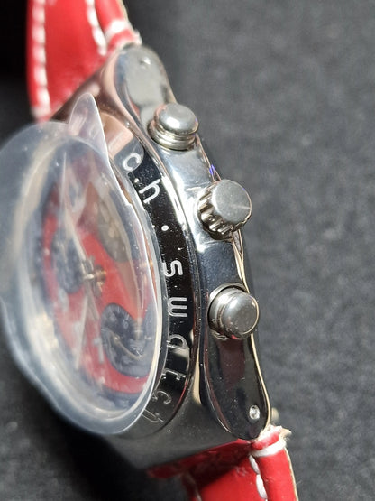 ⌚ Swatch Irony Chrono YCS405D "Secret Agent" – 1996