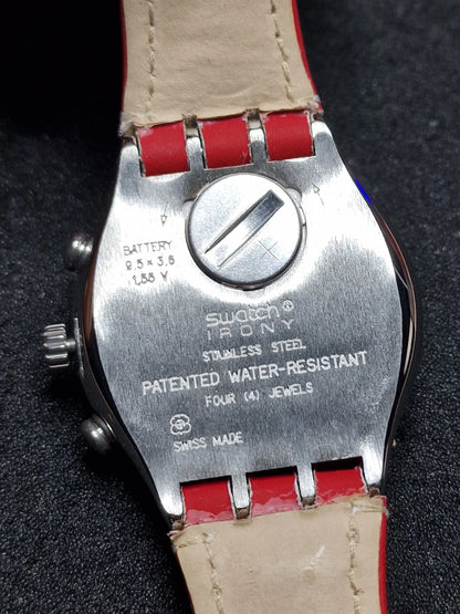 ⌚ Swatch Irony Chrono YCS405D "Secret Agent" – 1996