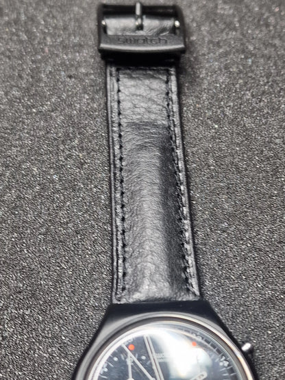 🕒 Swatch Chronograph SCB106 „Wall Street“ – 1991 – 37 mm –