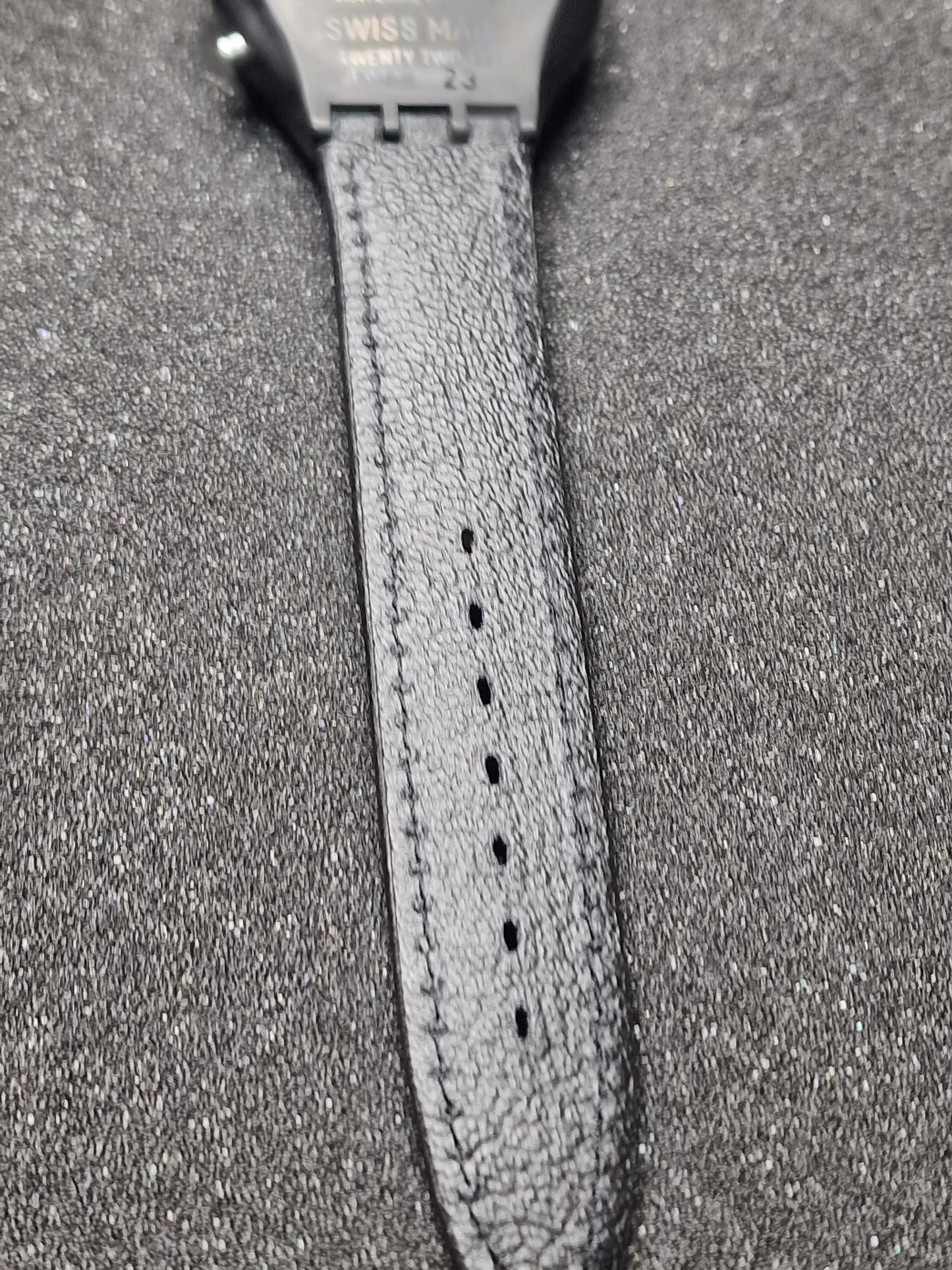 🕒 Swatch Chronograph SCB106 „Wall Street“ – 1991 – 37 mm –