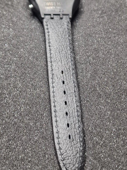 🕒 Swatch Chronograph SCB106 „Wall Street“ – 1991 – 37 mm –