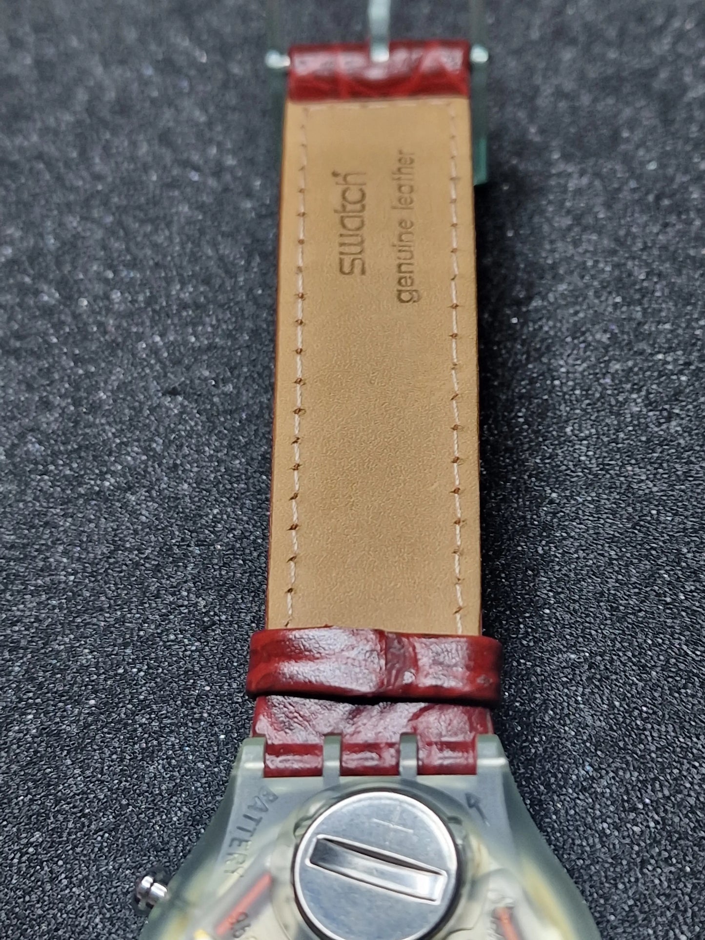 Swatch Chrono SCG105 "Echo Deco" (1994) – Rare Vintage Chronograph 🎨⏱️