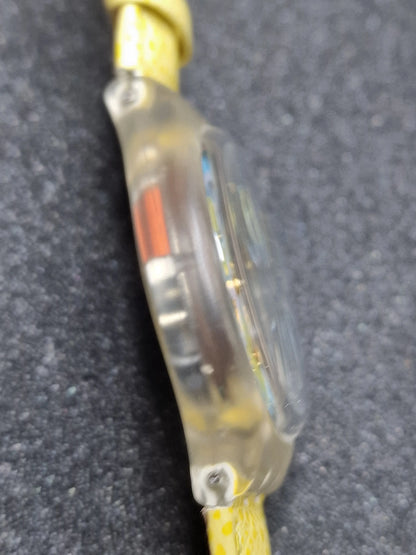 Swatch Chrono SCK106 "Lemon Breeze" (1994) – Vintage Collectible Watch