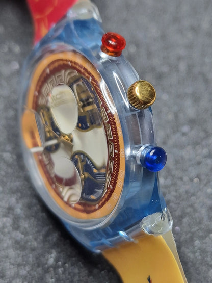 ⌚ Swatch Chrono SCZ104 "Kalos" – Olympic Special (1996)