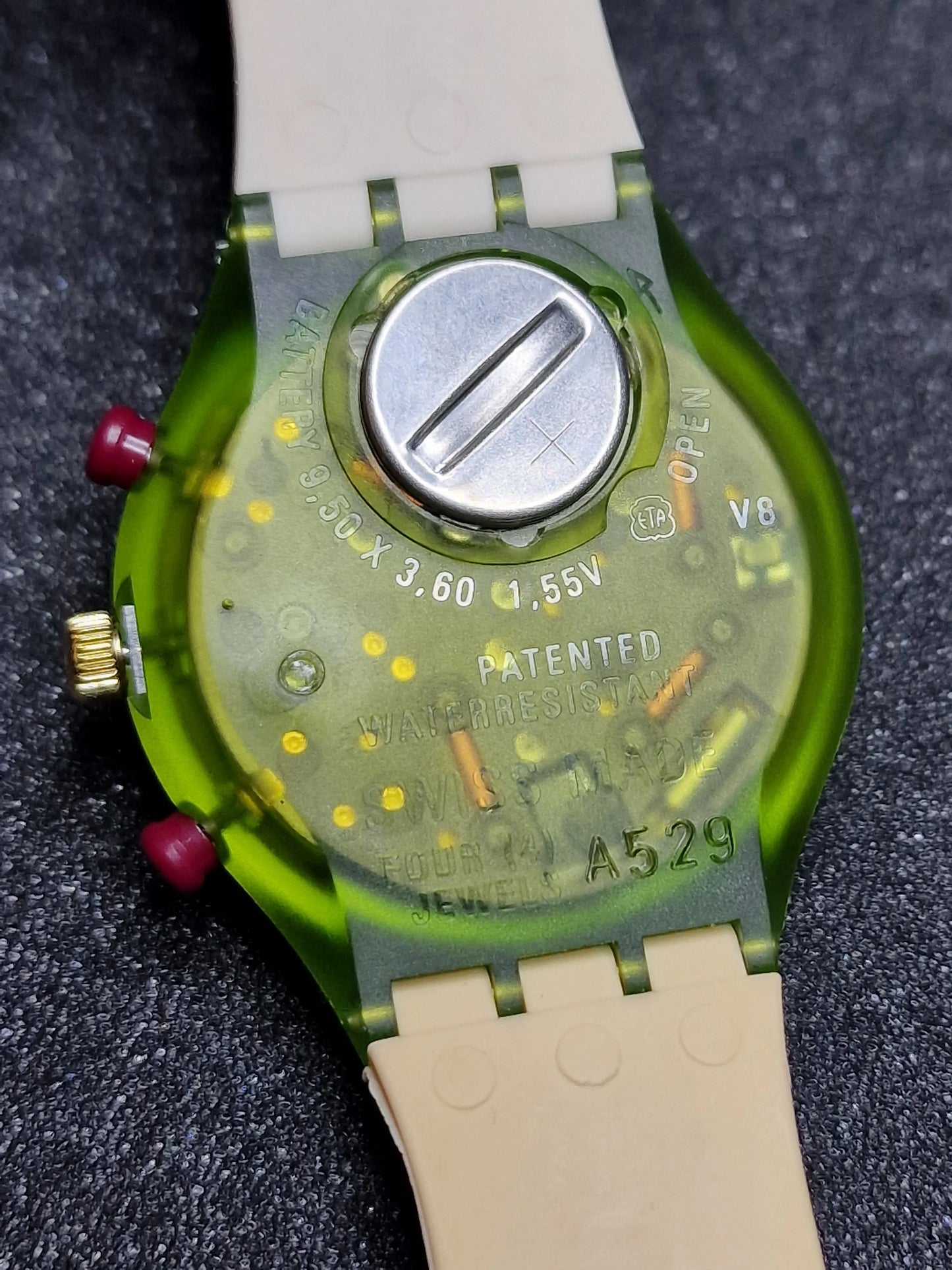 Swatch Chrono SGC107 “Russian Treasures” (1994) – Rare Special Edition 🎨⌚