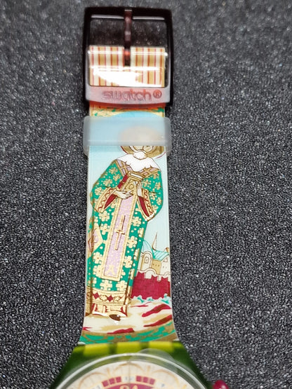 Swatch Chrono SGC107 “Russian Treasures” (1994) – Rare Special Edition 🎨⌚