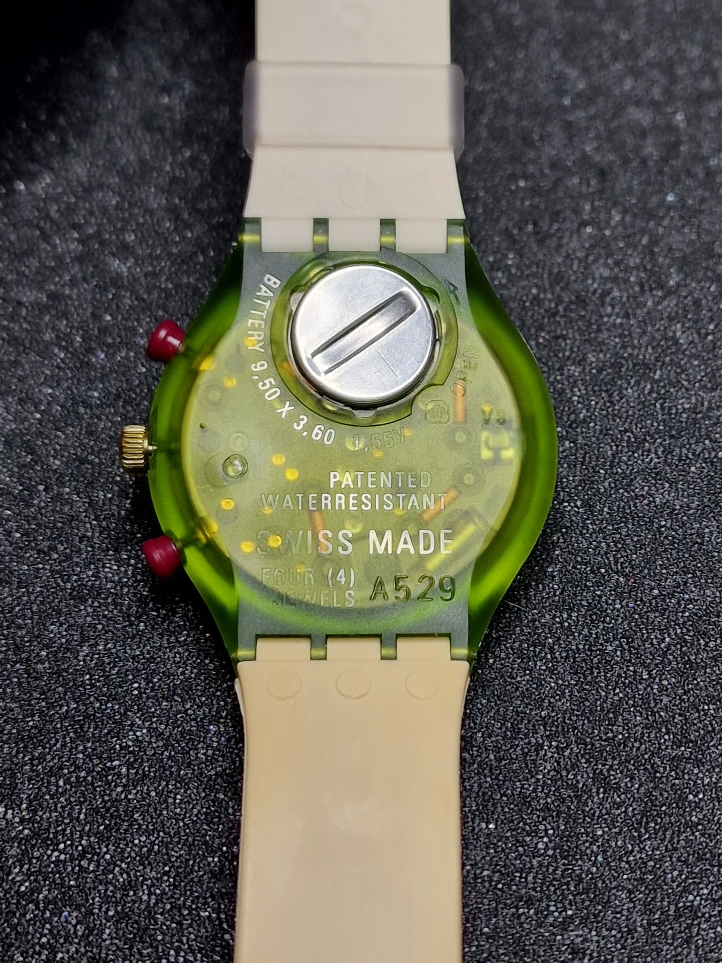 Swatch Chrono SGC107 “Russian Treasures” (1994) – Rare Special Edition 🎨⌚