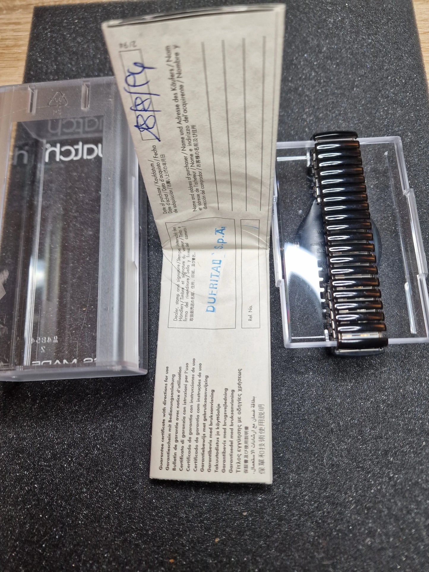 Swatch Scuba 200 SDM100 "Black Gondola" (1994)