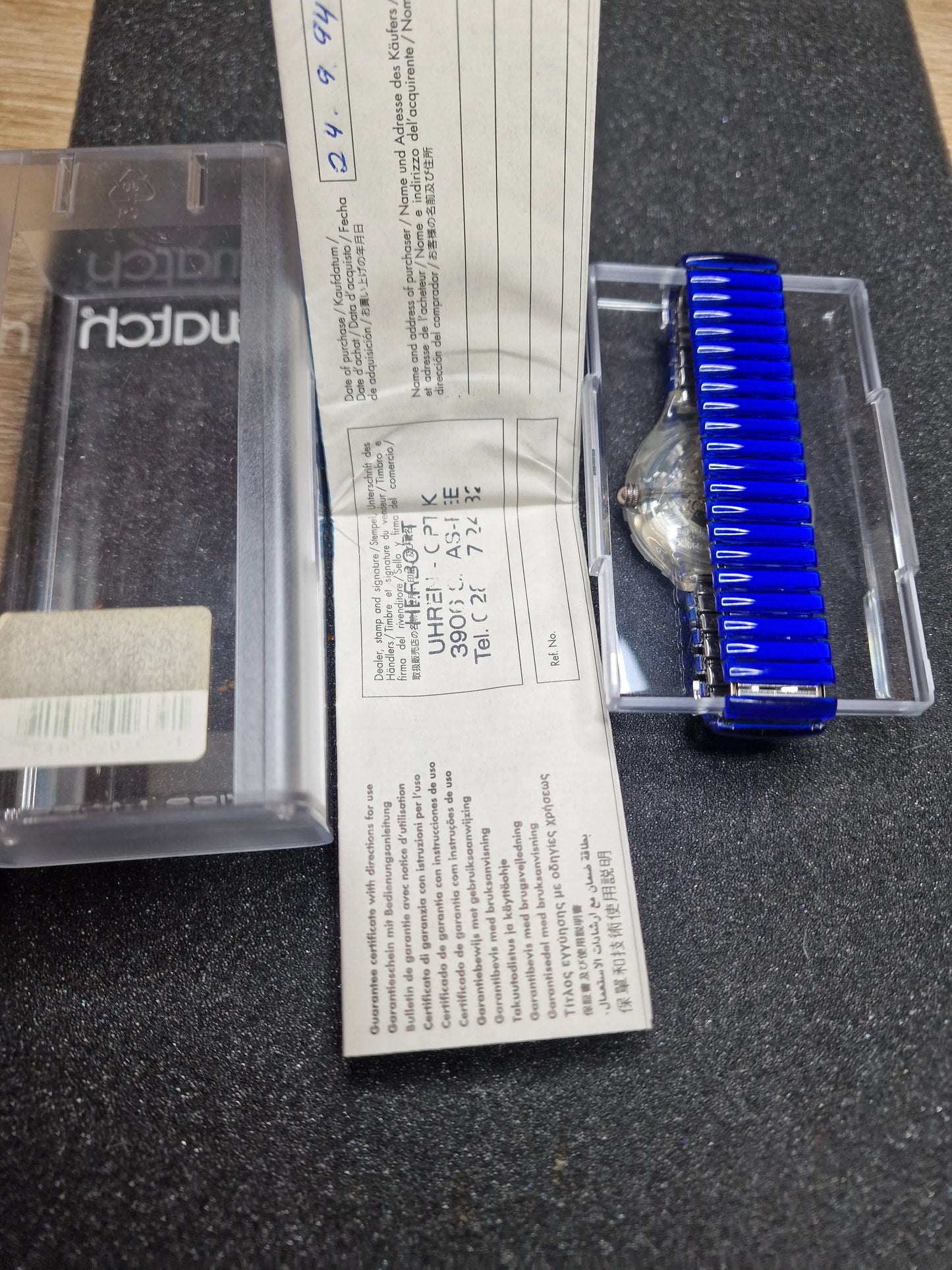 Swatch Scuba 200 GK209 "Kamasutra" (1993) – Rare & Controversial Collectible 🐠🔥