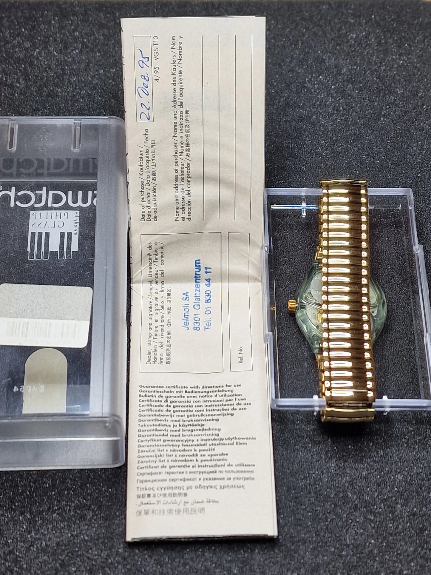 Swatch Flex Musicall SLM108 – “Call Me” by Philip Glass 🎶 – Atlanta Olympics 1996 Limited Edition