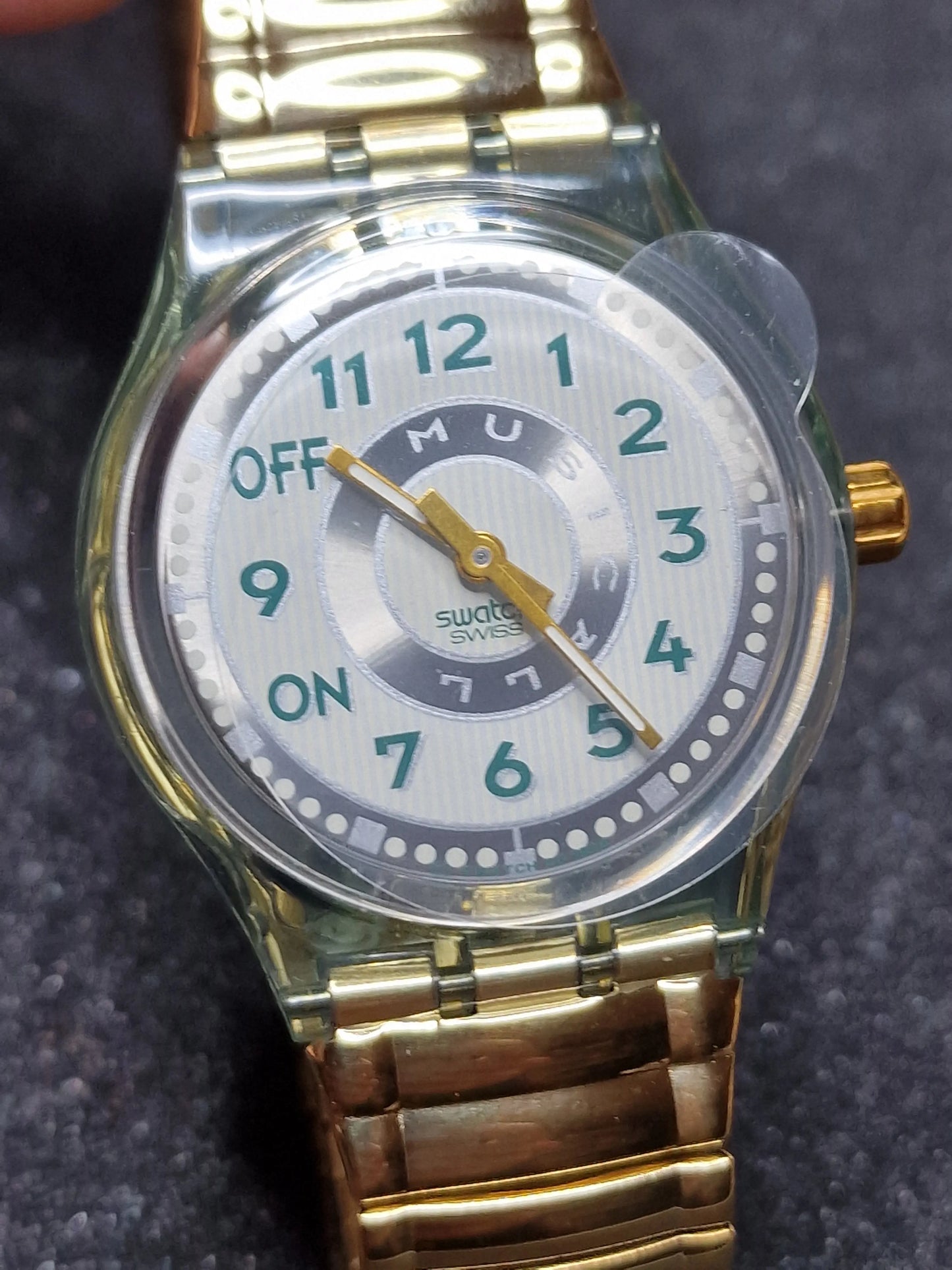 Swatch Flex Musicall SLM108 – “Call Me” by Philip Glass 🎶 – Atlanta Olympics 1996 Limited Edition