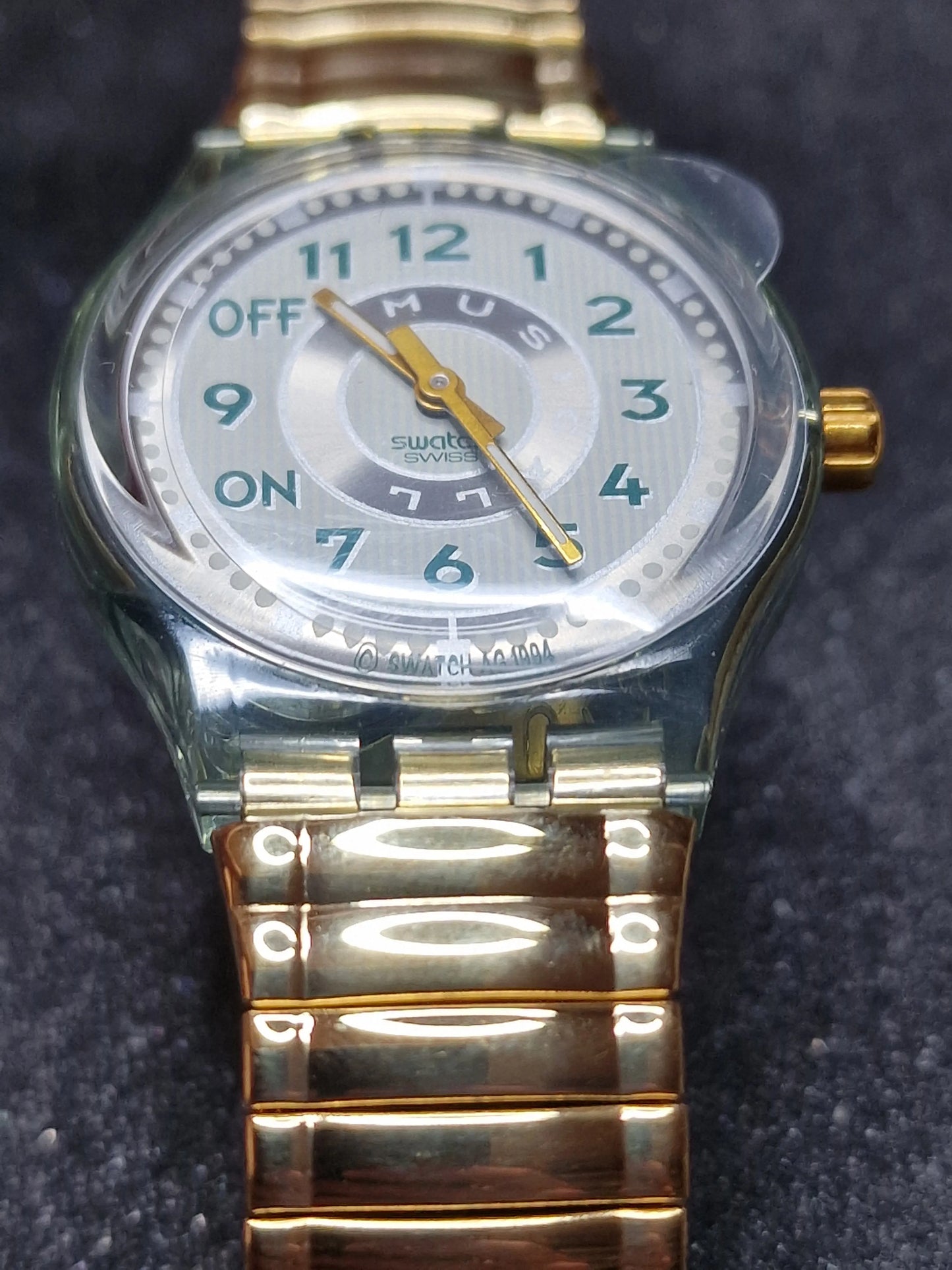 Swatch Flex Musicall SLM108 – “Call Me” by Philip Glass 🎶 – Atlanta Olympics 1996 Limited Edition