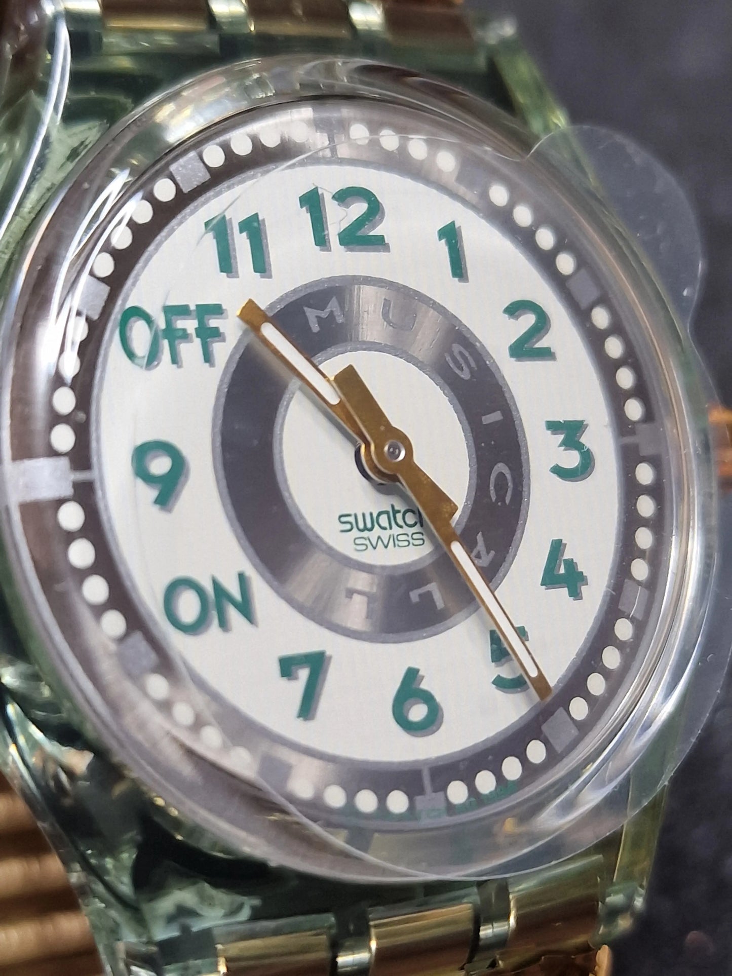 Swatch Flex Musicall SLM108 – “Call Me” by Philip Glass 🎶 – Atlanta Olympics 1996 Limited Edition