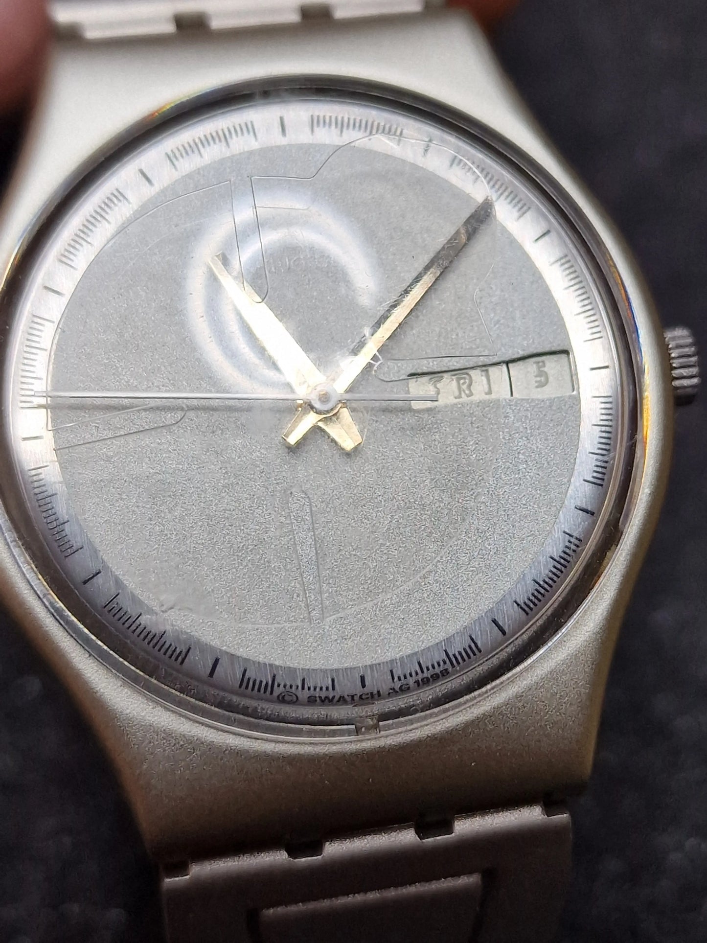 🕰️ Swatch Flex GK289 "Granite Gaffe" – 1998