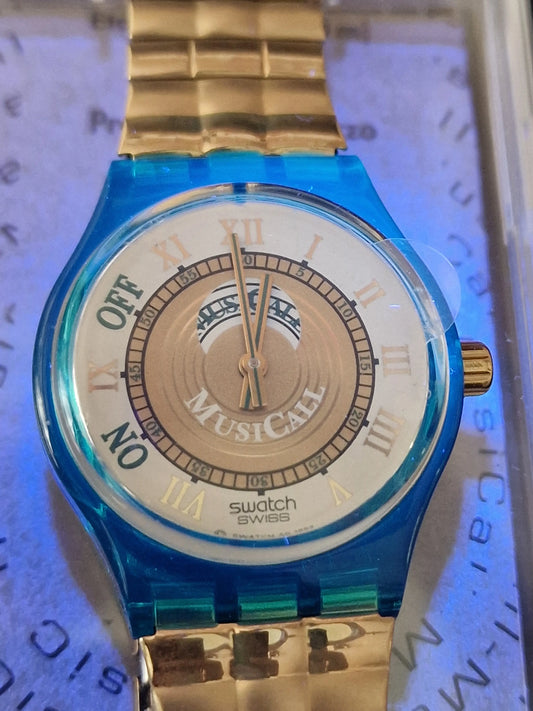 🎵 Swatch Flex SLG100 MusiCall “Martingala” – 1993