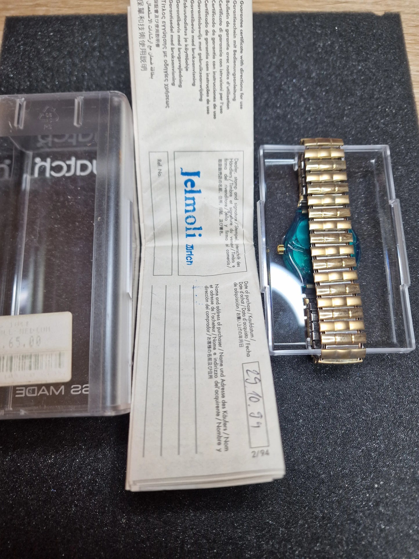 🎵 Swatch Flex SLG100 MusiCall “Martingala” – 1993