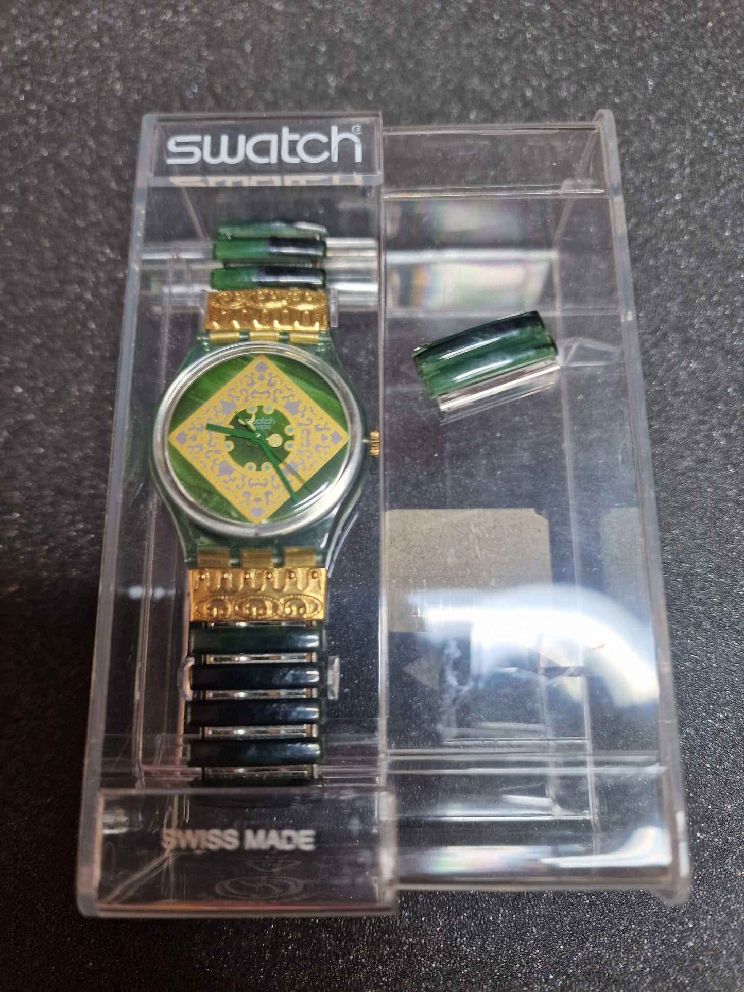 🟢 Swatch Flex GG171 “Jade” – 1997 | Rare Vintage | Swiss Made