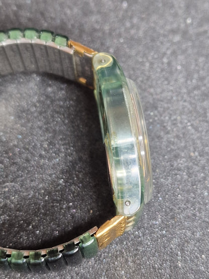 🟢 Swatch Flex GG171 “Jade” – 1997 | Rare Vintage | Swiss Made