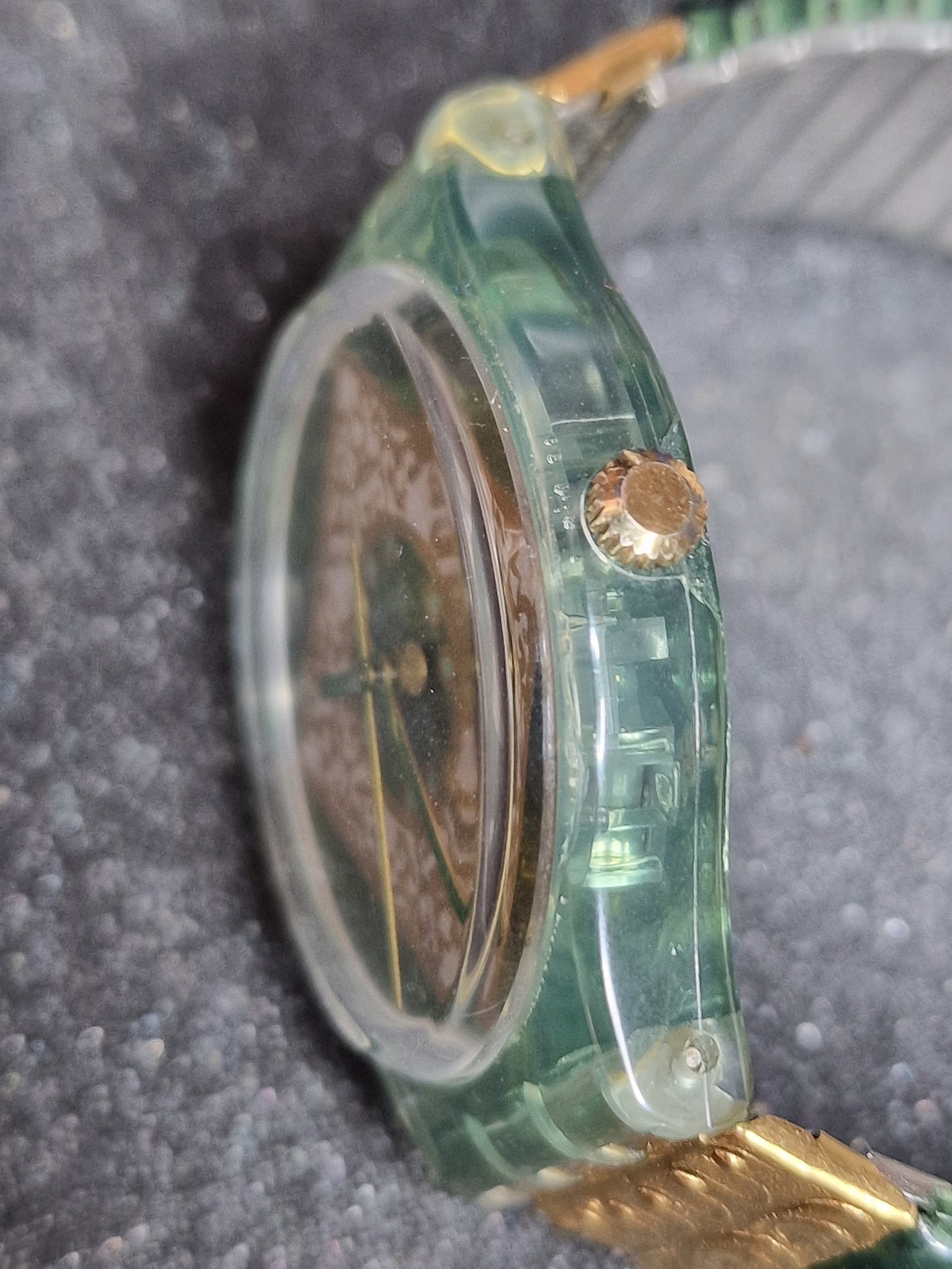 🟢 Swatch Flex GG171 “Jade” – 1997 | Rare Vintage | Swiss Made