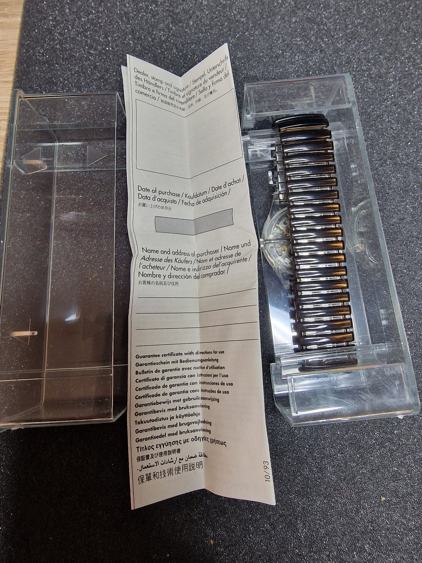 ⌚ Swatch Flex GK165 “Flake” – 1991