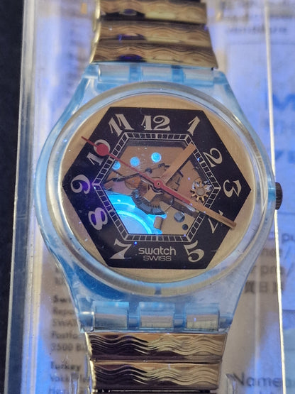 ⌚ Swatch Flex GK158 “Black Jade” – 1993