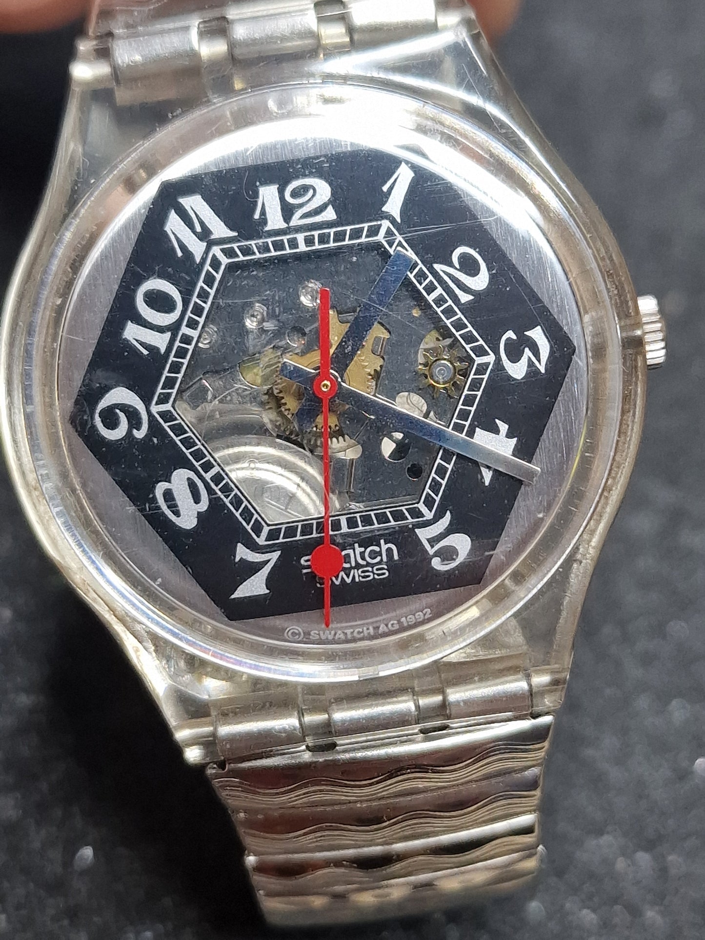 ⌚ Swatch Flex GK158 “Black Jade” – 1993