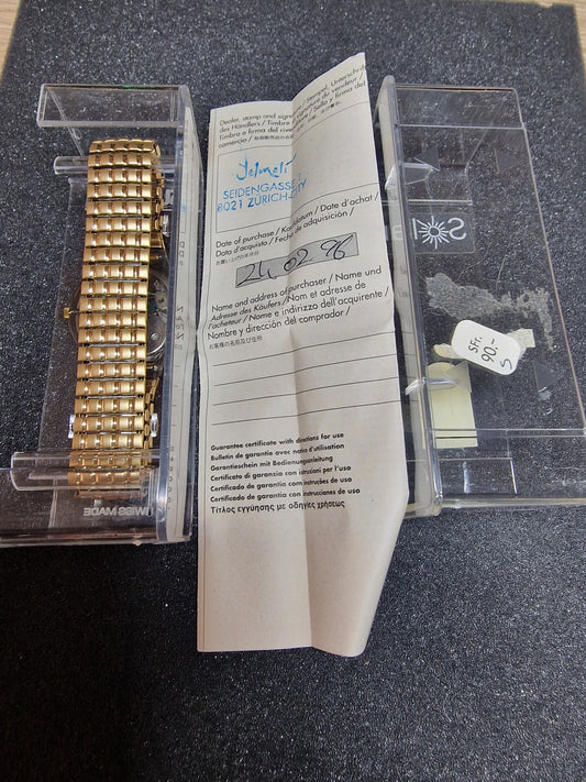 🌞 Swatch Solar Flex SRM101 "Sunscreen" – Atlanta 1996 Olympics Edition