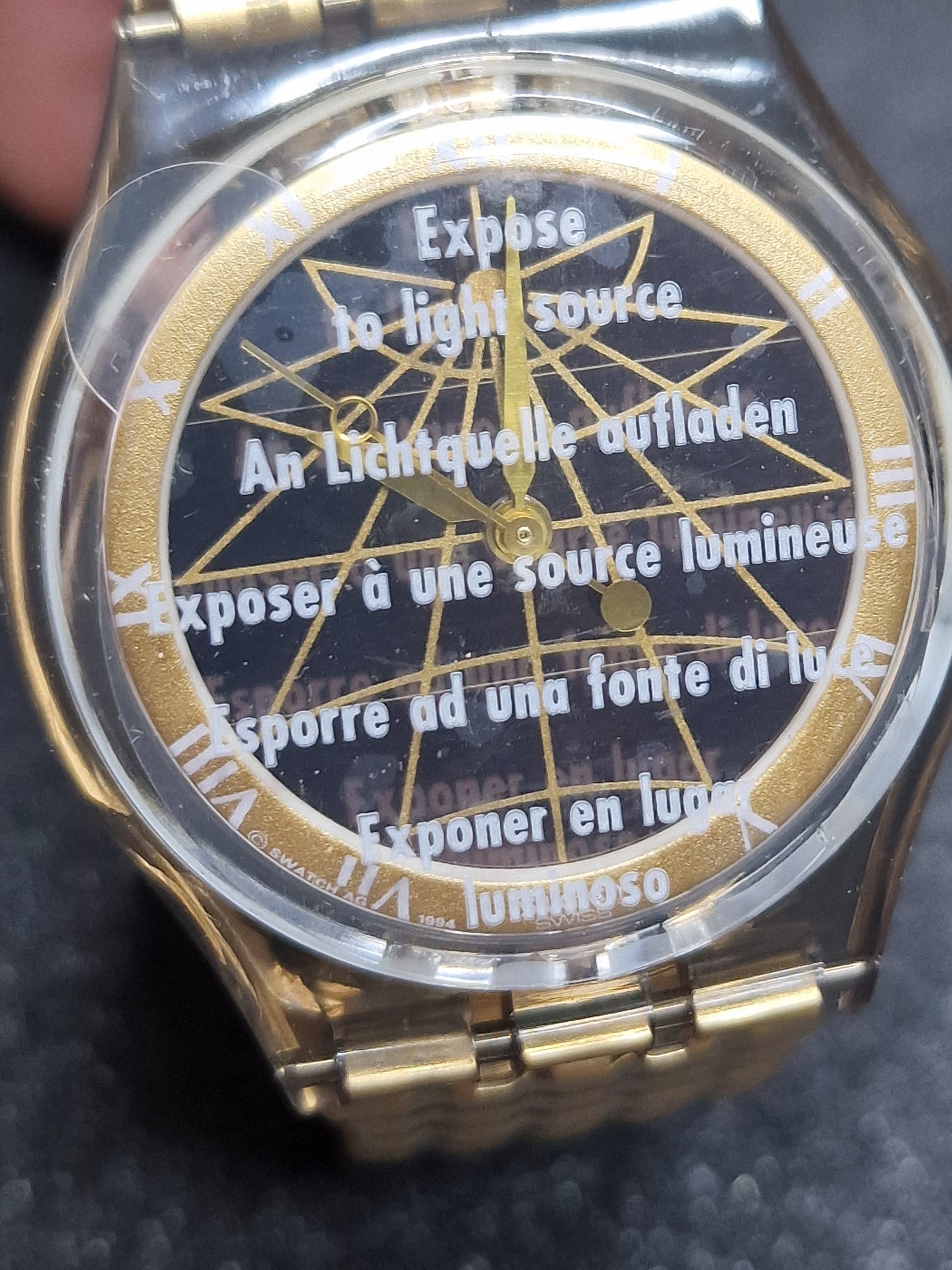 🌞 Swatch Solar Flex SRM101 "Sunscreen" – Atlanta 1996 Olympics Edition