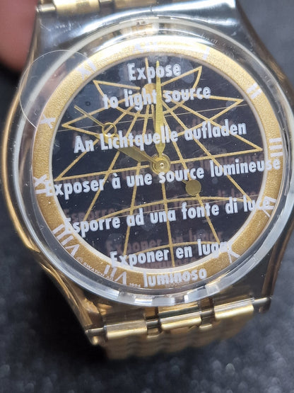🌞 Swatch Solar Flex SRM101 "Sunscreen" – Atlanta 1996 Olympics Edition