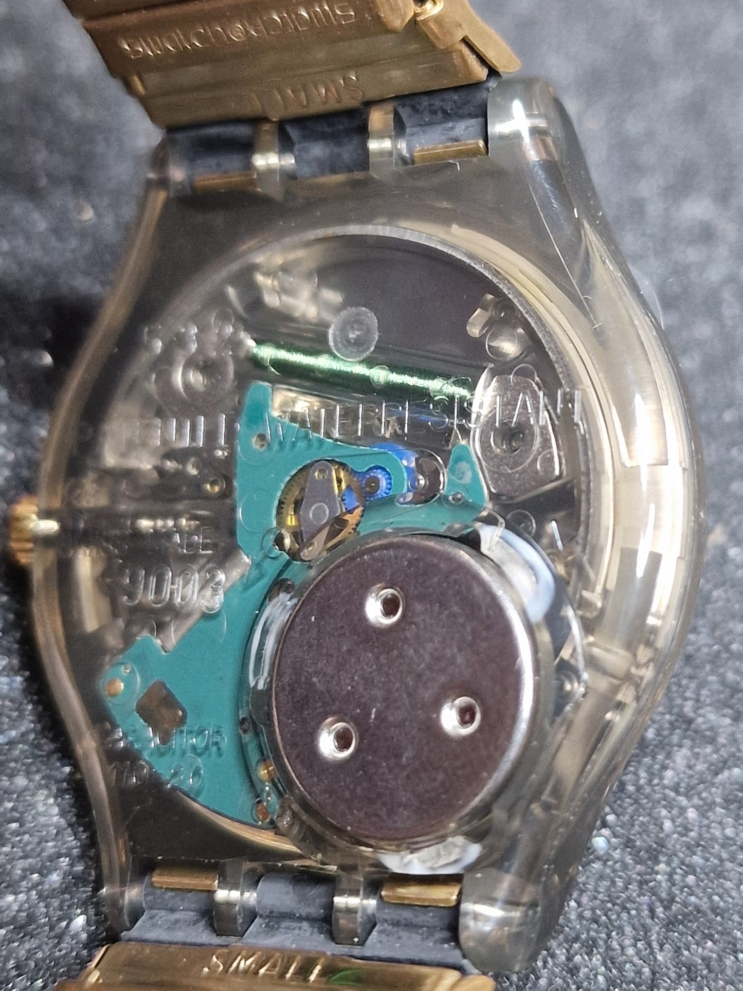 🌞 Swatch Solar Flex SRM101 "Sunscreen" – Atlanta 1996 Olympics Edition