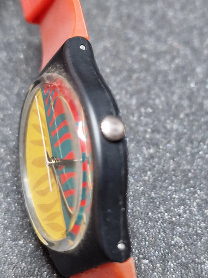 🌴 Swatch GB113 “Waipitu” (1987) – Tropical 80s Icon 🌈