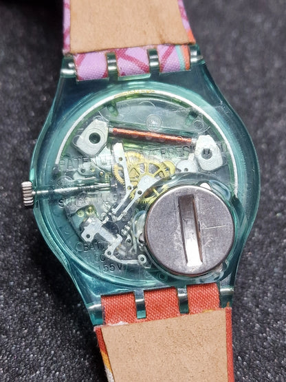 🌺 Swatch GL103 “Mogador” (1991) – Colorful Cultural Masterpiece