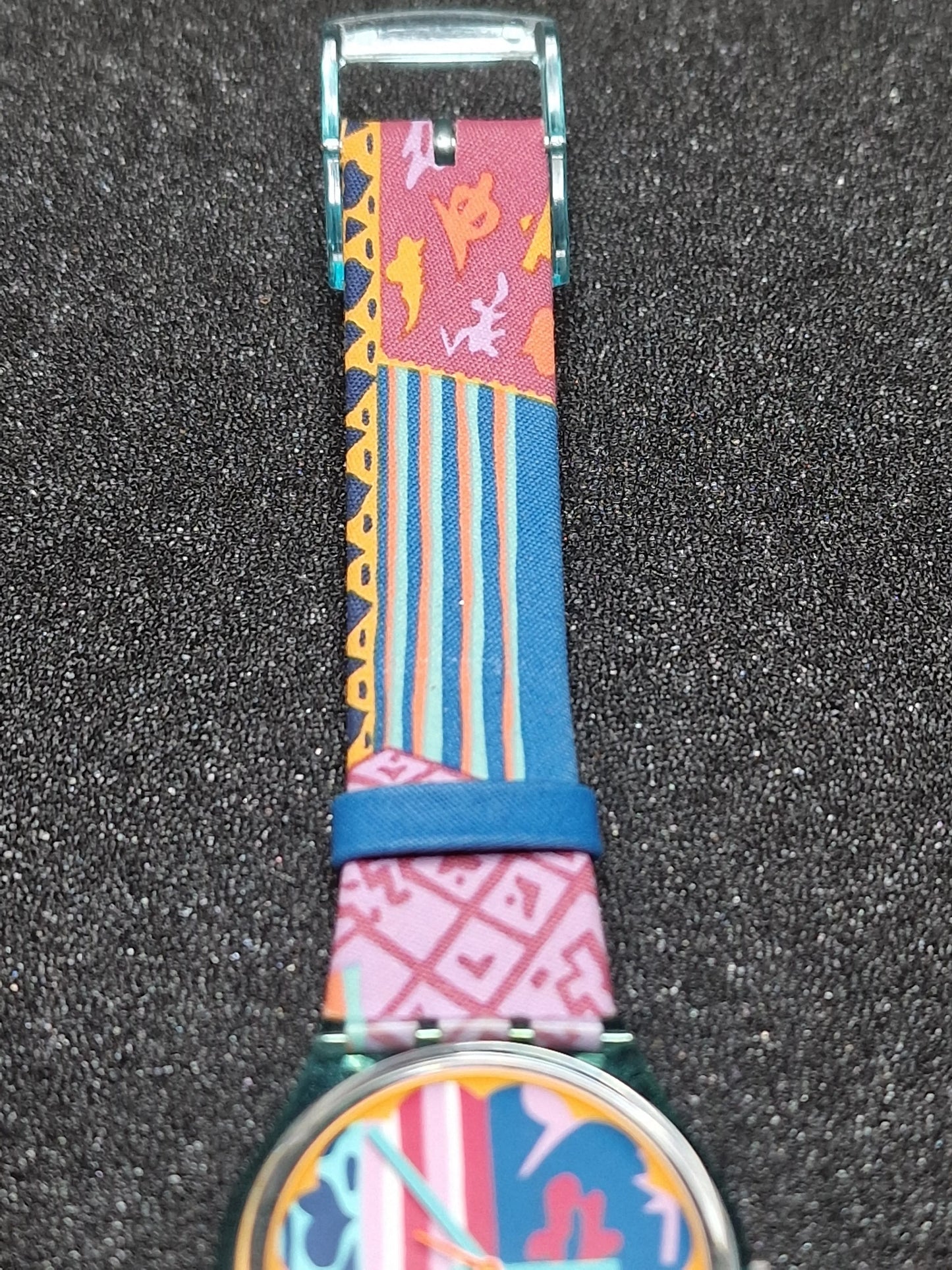 🌺 Swatch GL103 “Mogador” (1991) – Colorful Cultural Masterpiece