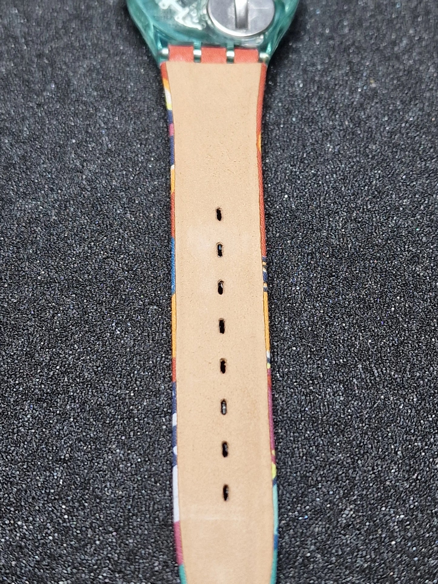 🌺 Swatch GL103 “Mogador” (1991) – Colorful Cultural Masterpiece