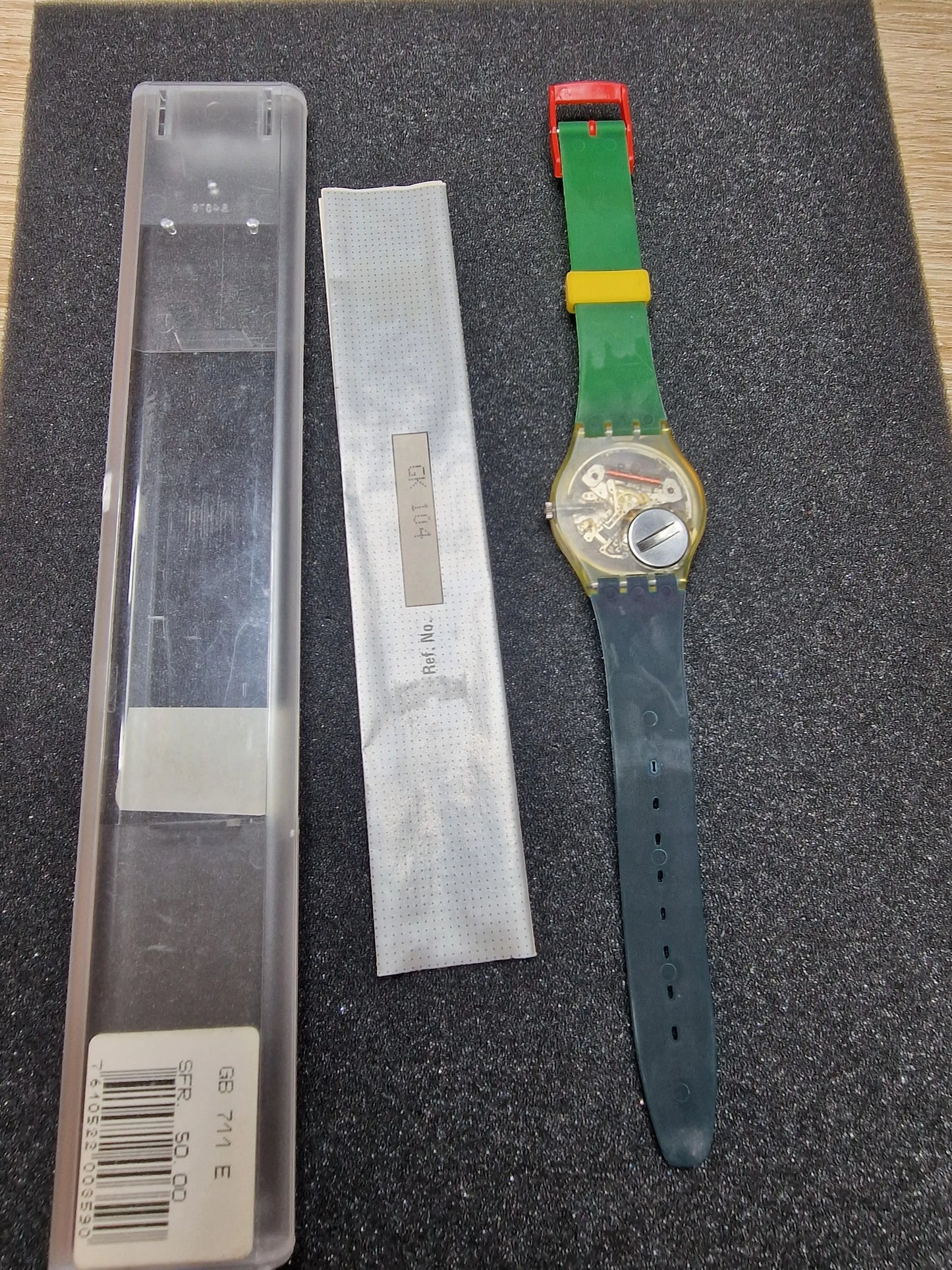 🧭 Swatch GK102 “Nautilus” (1986) – Iconic Compass Design