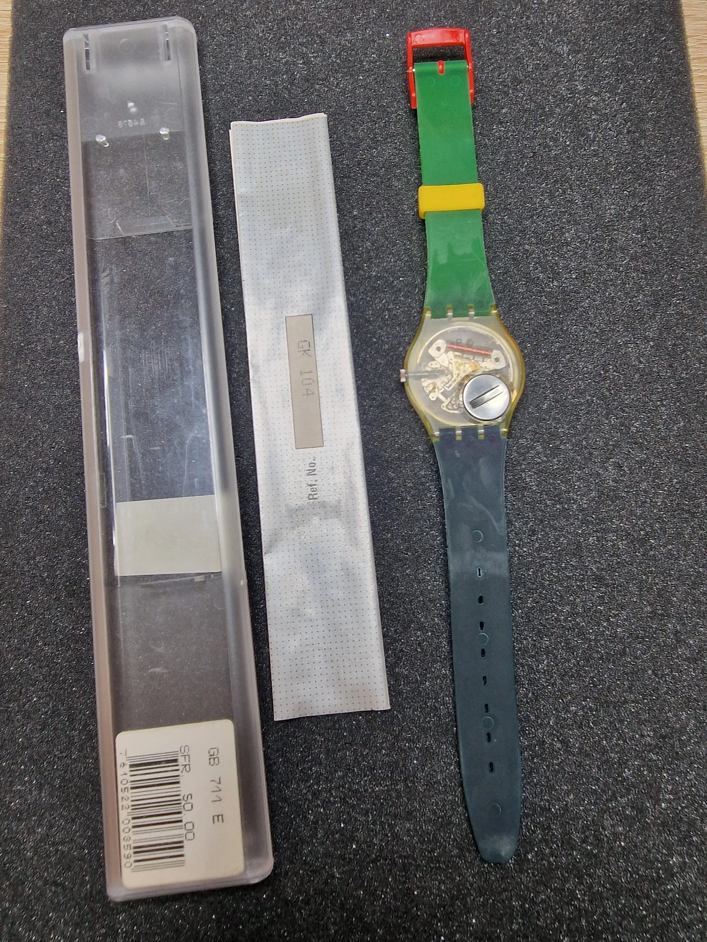 🧭 Swatch GK102 “Nautilus” (1986) – Iconic Compass Design