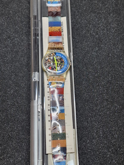 🌍 Swatch GZ126 “The People” (1992) – 100 Million Celebration Edition