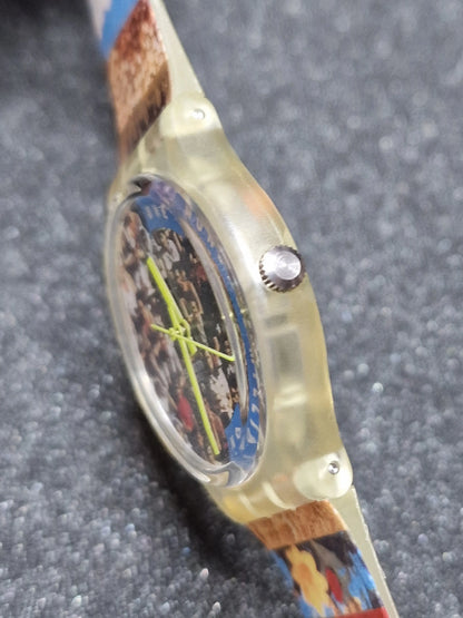 🌍 Swatch GZ126 “The People” (1992) – 100 Million Celebration Edition