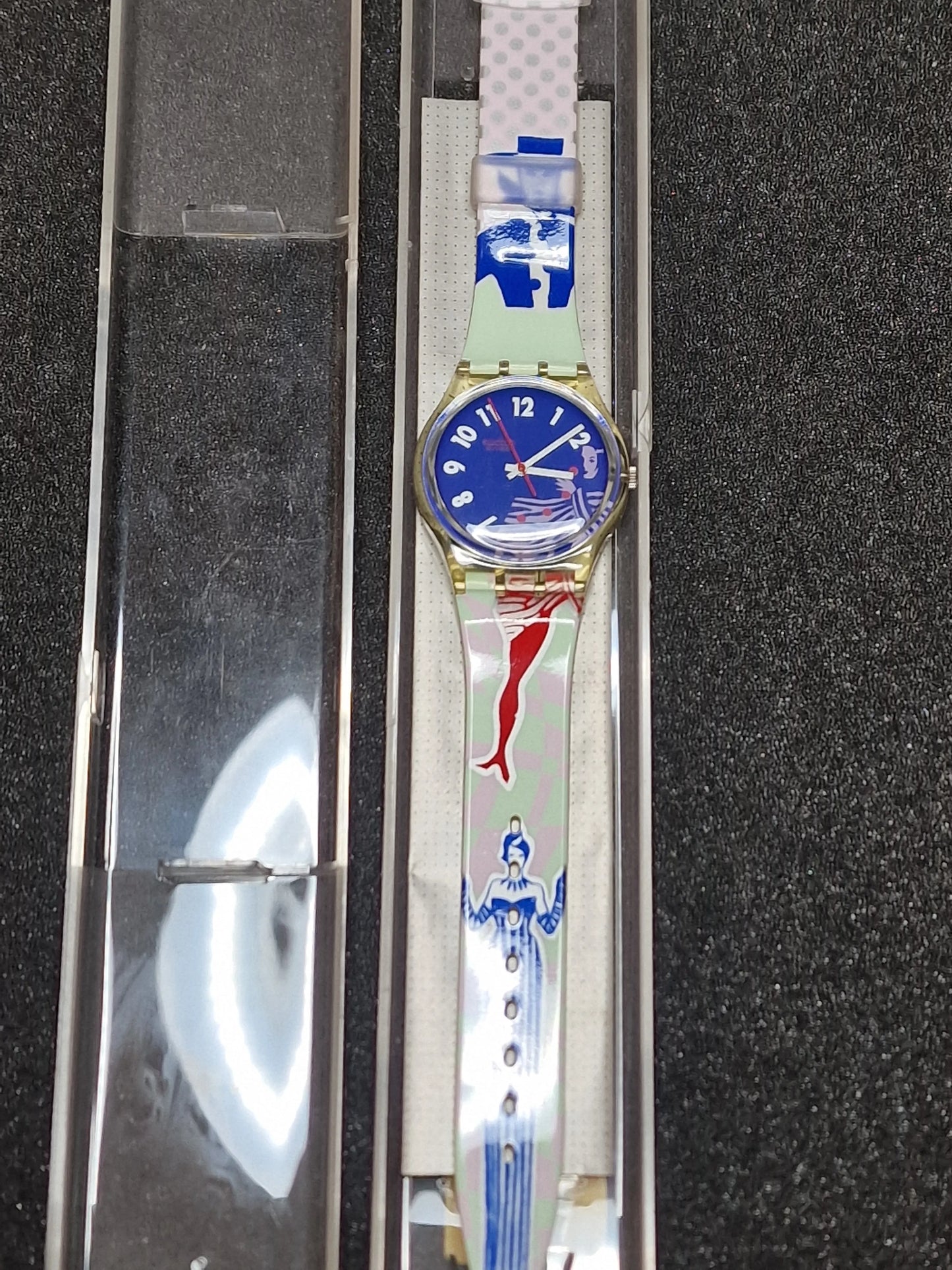 🎨 Swatch GK147 “Gruau” (1992) – Art Special by René Gruau