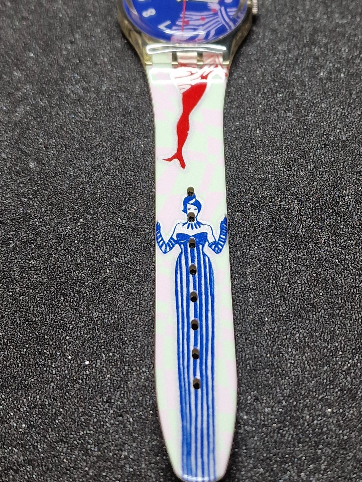 🎨 Swatch GK147 “Gruau” (1992) – Art Special by René Gruau