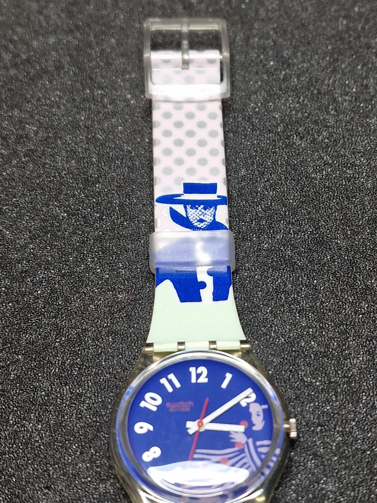 🎨 Swatch GK147 “Gruau” (1992) – Art Special by René Gruau
