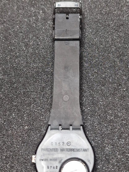 🖤 Swatch GB715 “Color Windows” (1989) – Geometric Minimalism