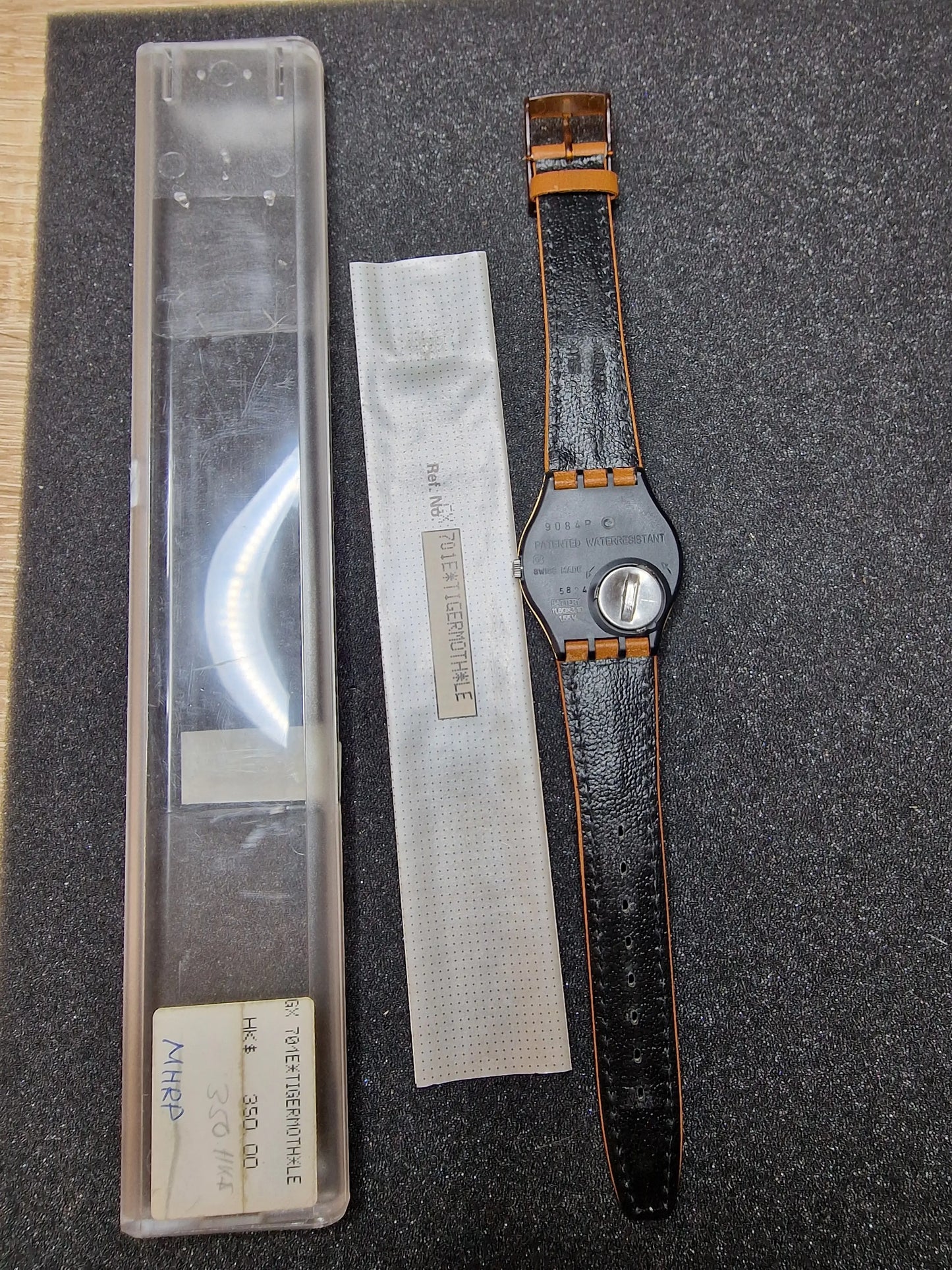 🕰️ Swatch GX703 “Courier” (1988) – Vintage Pilot Style with Day-Date