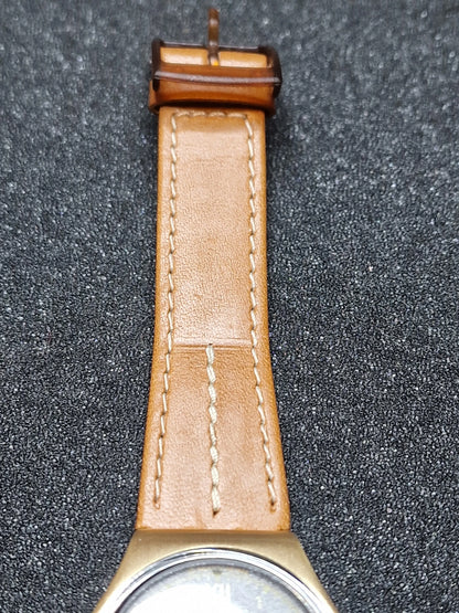 🕰️ Swatch GX703 “Courier” (1988) – Vintage Pilot Style with Day-Date