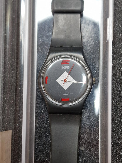 🔴 Swatch Lady LA101 “Mah-Jong” (1984) – Early Swatch Classic