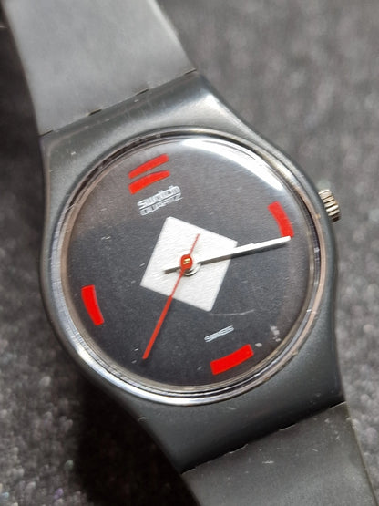 🔴 Swatch Lady LA101 “Mah-Jong” (1984) – Early Swatch Classic