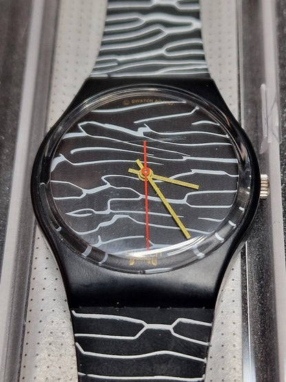 🖤 Swatch GB119 “Marmorata” (1987) – Marble Effect Classic