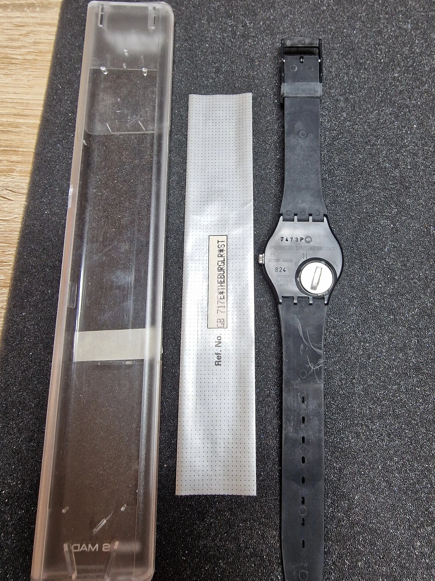 🖤 Swatch GB119 “Marmorata” (1987) – Marble Effect Classic